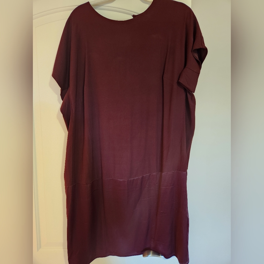 Universal Standard Burgundy Dress